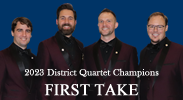 2023 District Quartet Champions
