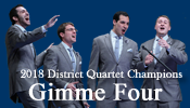 2018 District Quartet Champions