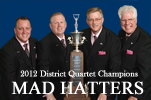 2012 District Quartet Champions
