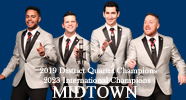 2019 District Quartet Champions