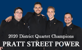 2020 District Quartet Champions