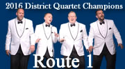 2016 District Quartet Champions