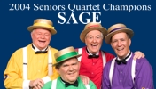 2004 District Seniors Quartet Champions