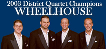 2003 District Quartet Champions